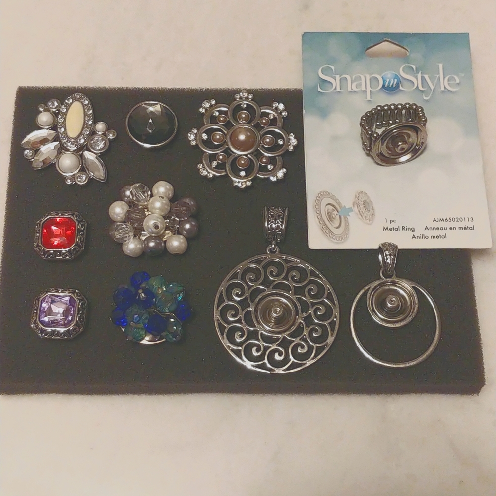 Jewelry Lot: Snap in Style* TEN pieces!!